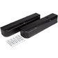 CVF Racing CVF-B-SCR-VC-FAB B-SCR-VC-FAB Stealth Black Chrysler Small Block Fabricated Valve Covers 318-340-360
