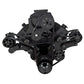 CVF B-454SC-WRAPTOR-AC-EWP Black Serpentine System for Big Block Chevy Supercharger - AC Power Steering & Alternator w/ Electric Water Pump - All I