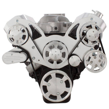 CVF 454-WRAPTOR-ACO Serpentine System for 396 427 & 454 - AC & Alternator - All Inclusive