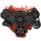 CVF B-440-WRAPTOR-AC Stealth Black Serpentine System for Big Block Mopar - AC Power Steering & Alternator - All Inclusive