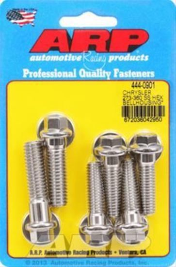 ARP 444-0901 Chrysler 273-360 Wedge SS Hex Bellhousing Bolt Kit