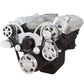 CVF 454-WRAPTOR-PS-EWP Serpentine System for 396 427 & 454 - Power Steering & Alternator w/ Electric Water Pump - All Inclusive