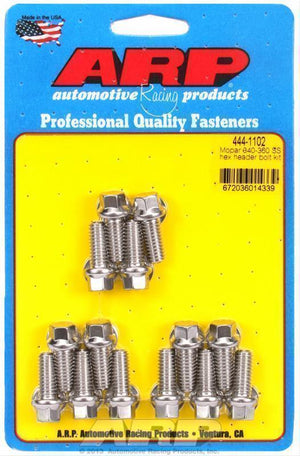 ARP 444-1102 Mopar 340-360 SS Hex Header Bolt Kit