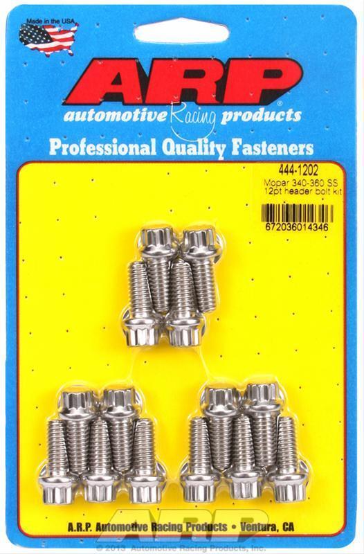 ARP 444-1202 Mopar 340-360 SS 12PT Header Bolt Kit