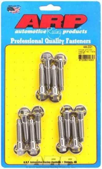 ARP 444-2001 Mopar 273-440 Wedge Hex Intake Manifold Bolt Kit