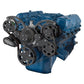 CVF Racing CVF-BD-351C-WRAPTOR-PS BD-351C-WRAPTOR-PS Black Diamond Serpentine System for 351C 351M & 400 - Power Steering & Alternator - All Inclusive