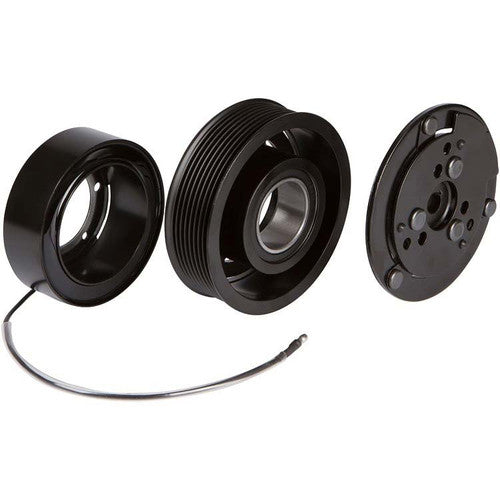 CVF Racing CVF-SANDEN-CLUTCH-8RIB SANDEN-CLUTCH-8RIB Sanden Style AC Compressor Clutch w/ 8 Rib Pulley