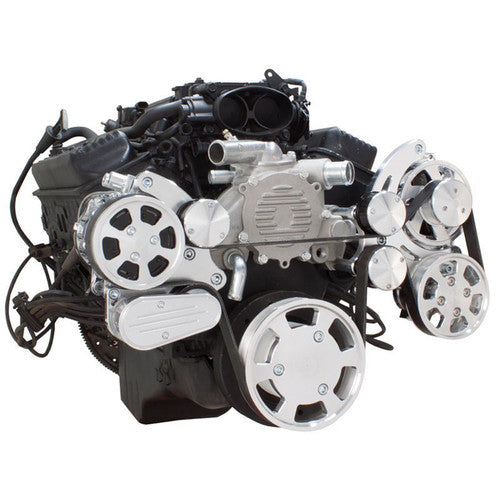 CVF LT1-WRAPTOR-AC Serpentine System for LT1 Generation II - AC Power Steering & Alternator - All Inclusive