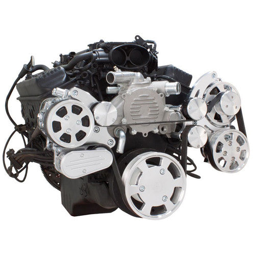 CVF LT1-WRAPTOR-PS Serpentine System for LT1 Generation II - Power Steering & Alternator - All Inclusive