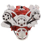 CVF Racing CVF-350-WRAPTOR-AC 350-WRAPTOR-AC Serpentine System for Chev SB 283-350-400 - AC Power Steering & Alternator - All Inclusive