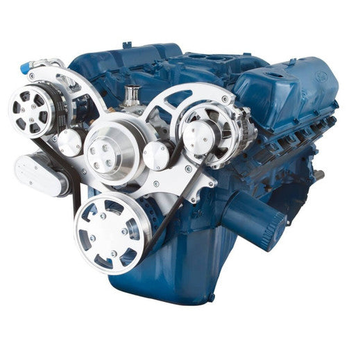 CVF Racing CVF-351C-WRAPTOR-ACO 351C-WRAPTOR-ACO Serpentine System for 351C 351M & 400 - AC & Alternator - All Inclusive