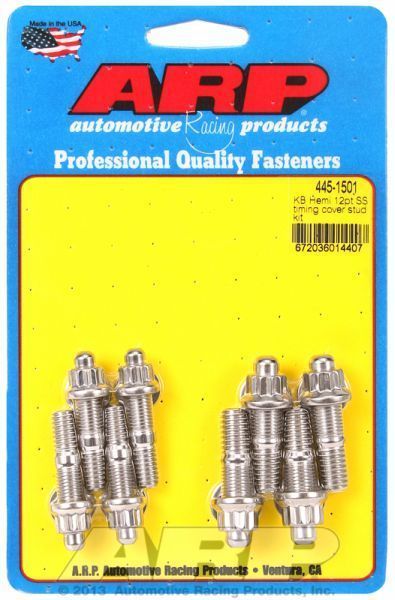ARP 445-1501 Kb Hemi SS 12PT Timing Cover Stud Kit