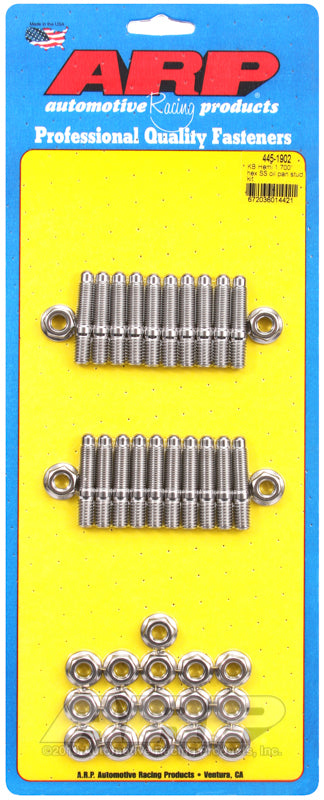 ARP 445-1902 Kb Hemi 1.700" SS Hex Oil Pan Stud Kit