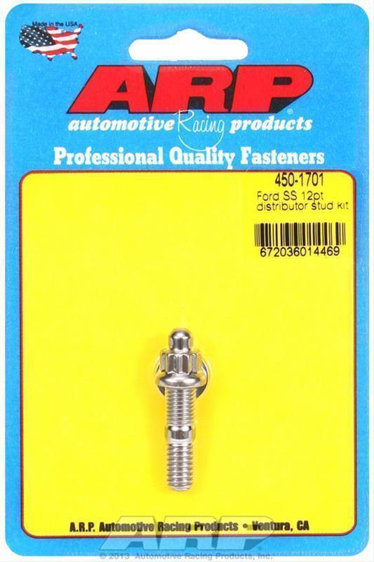 Ford small block Windsor, Cleveland, Modified, Ford big block FE & 385 Series V8 450-1701 SS 12PT Distributor Stud Kit ARP Fasteners ARP450-1701