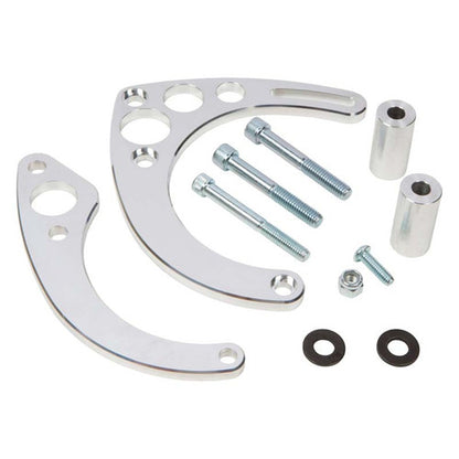 CVF Racing CVF-454-ALTBRKT-LD-SWP 454-ALTBRKT-LD-SWP Chevy Big Block Alternator Bracket Low Mount Electric or Short Water Pump