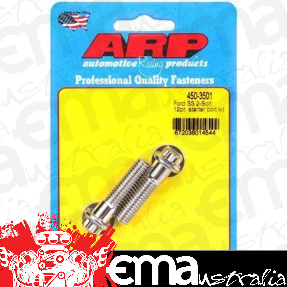 ARP 450-3501 Ford SS 2-Bolt 12PT Starter Bolt Kit