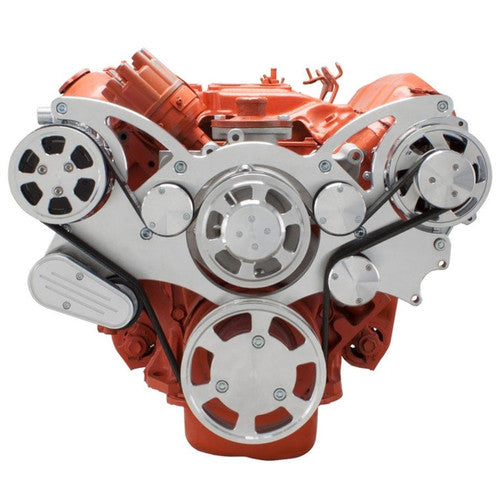 CVF 440-WRAPTOR-ACO Serpentine System for Big Block Mopar - AC & Alternator - All Inclusive