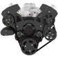 CVF B-454-WRAPTOR-AC-EWP Black Serpentine System for Big Block Chevy - AC Power Steering & Alternator w/ Electric Water Pump - All Inclusive