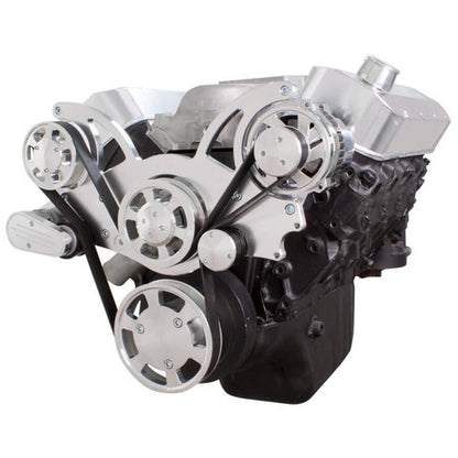 CVF 454-WRAPTOR-ACO Serpentine System for 396 427 & 454 - AC & Alternator - All Inclusive