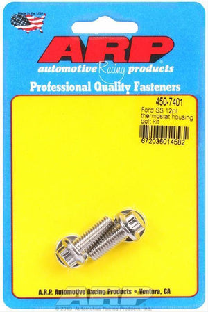 ARP 450-7401 Ford SS 12PT Thermostat Housing Bolt Kit