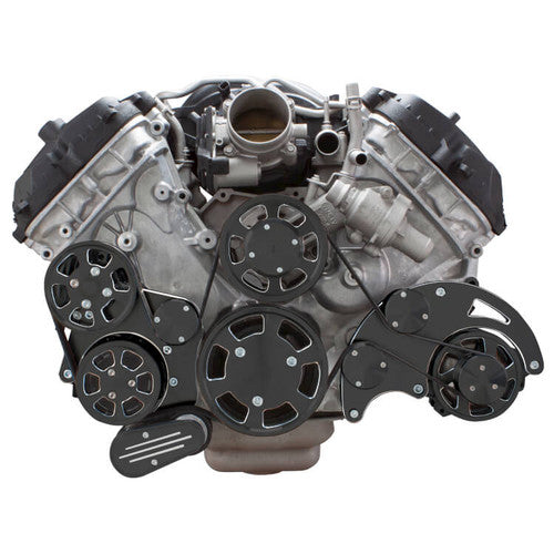 CVF BD-FC5-WRAPTOR-ALT Black Diamond Serpentine System for Ford Coyote 5.0 - Alternator - All Inclusive