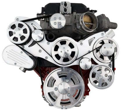 LSA-WRAPTOR-AC-CAM Chevy LSA Serpentine Kit AC Alternator & Power Steering
