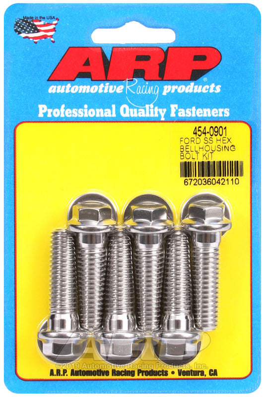 ARP 454-0901 Ford SS Hex Bellhousing Bolt Kit