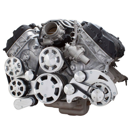 CVF FC5-WRAPTOR-ACO Serpentine System for Ford Coyote 5.0 - AC & Alternator - All Inclusive