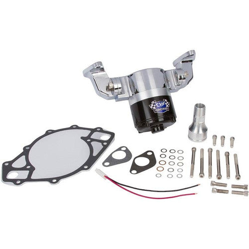 CVF 351C-EWP Ford 351C Electric Water Pump - 35 GPM Chrome