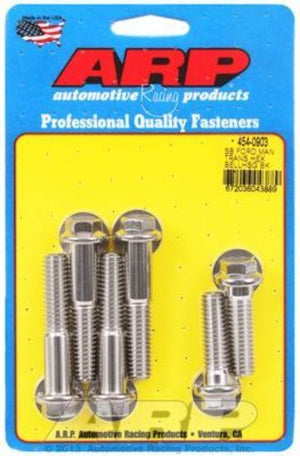 ARP 454-0903 SB Ford Manual Trans SS Hex Bellhousing Bolt Kit