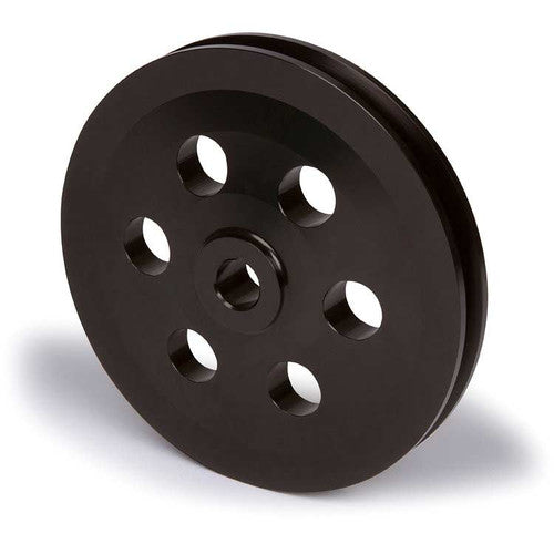 CVF Racing CVF-B-PONT1PS B-PONT1PS Stealth Black Pontiac Power Steering Pulley - Keyway Shaft