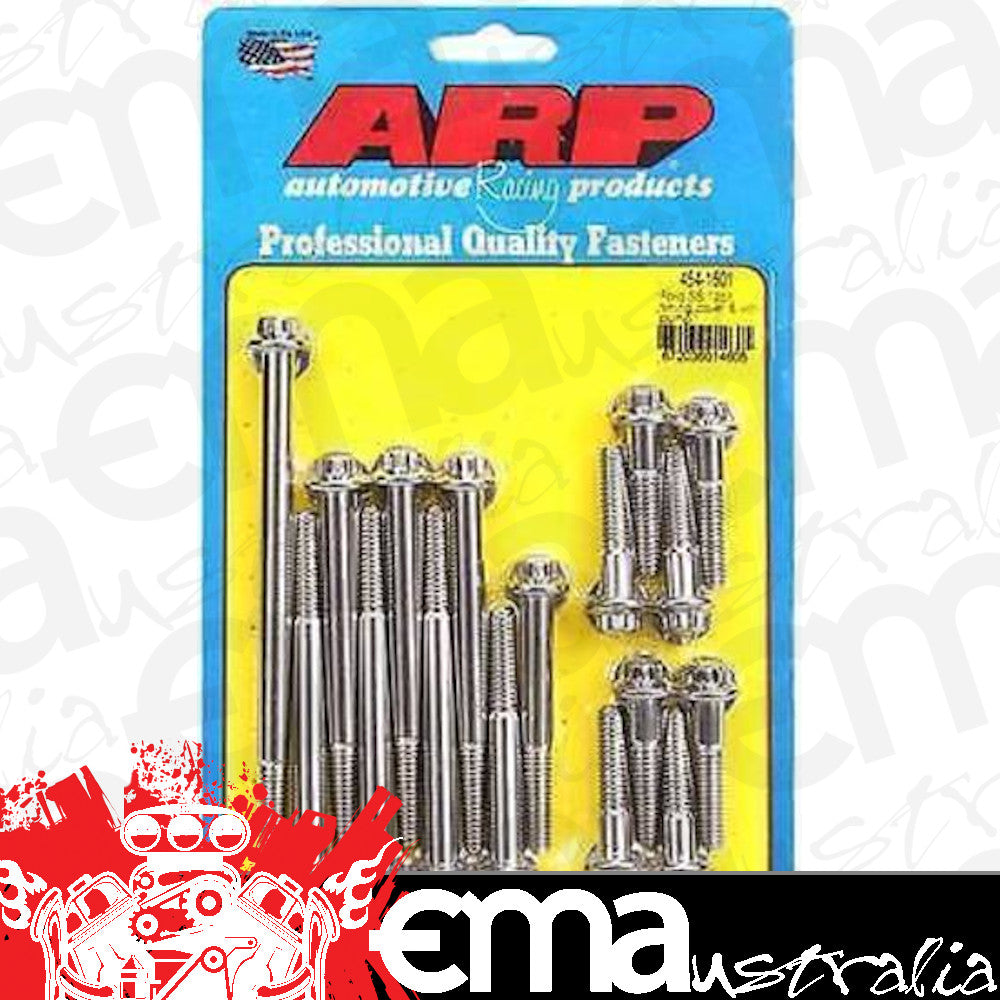 ARP 454-1501 Ford SS 12PT Timing Cover & Water Pump Kit