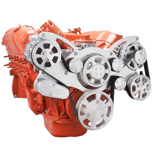 CVF 440-WRAPTOR-ACO Serpentine System for Big Block Mopar - AC & Alternator - All Inclusive