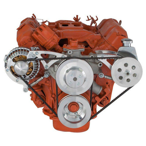 CVF 383-PS-SYSTEM Chrysler Big Block Power Steering & Alternator System 383 400