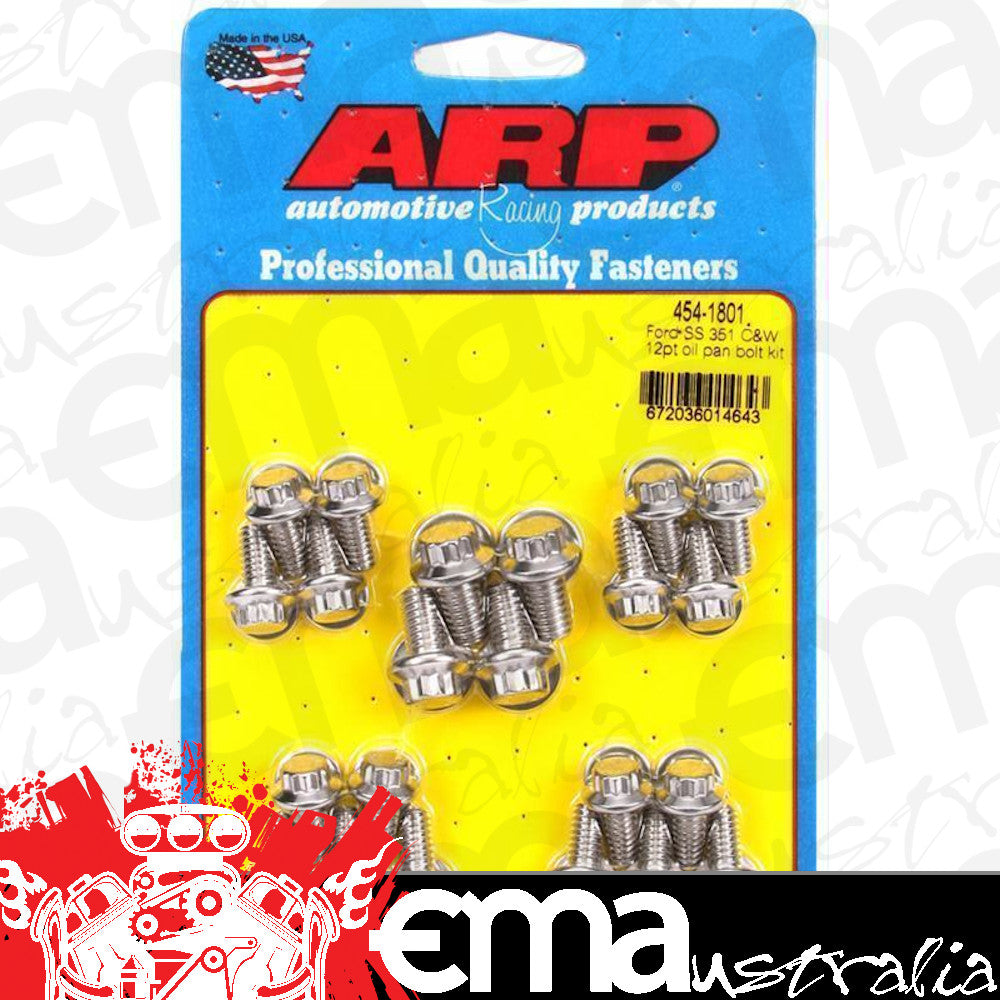 ARP 454-1801 Ford SS 351C & W 12PT Oil Pan Bolt Kit