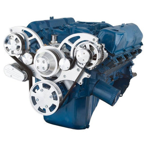 CVF Racing CVF-351C-WRAPTOR-ACO 351C-WRAPTOR-ACO Serpentine System for 351C 351M & 400 - AC & Alternator - All Inclusive
