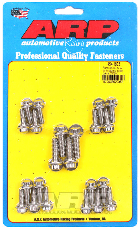 ARP 454-1803 Ford SS 12PT 351C & W Oil Pan Bolt Kit