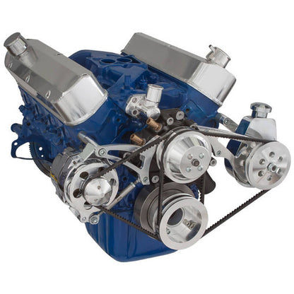CVF Racing Ford 289-302-351W V-Belt System Alternator & Power Steering