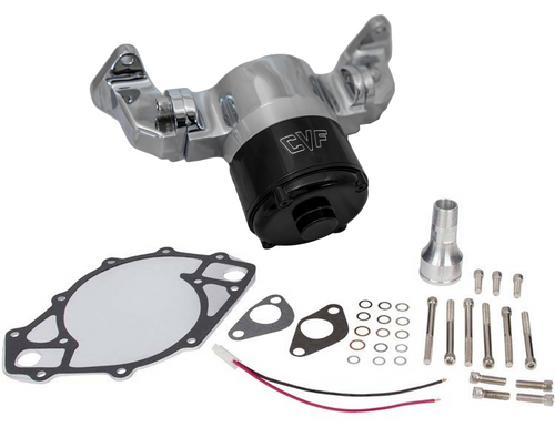 CVF Racing CVF-BBF-EWP BBF-EWP Ford 429-460 Big Block Electric Water Pump - 35 GPM Chrome