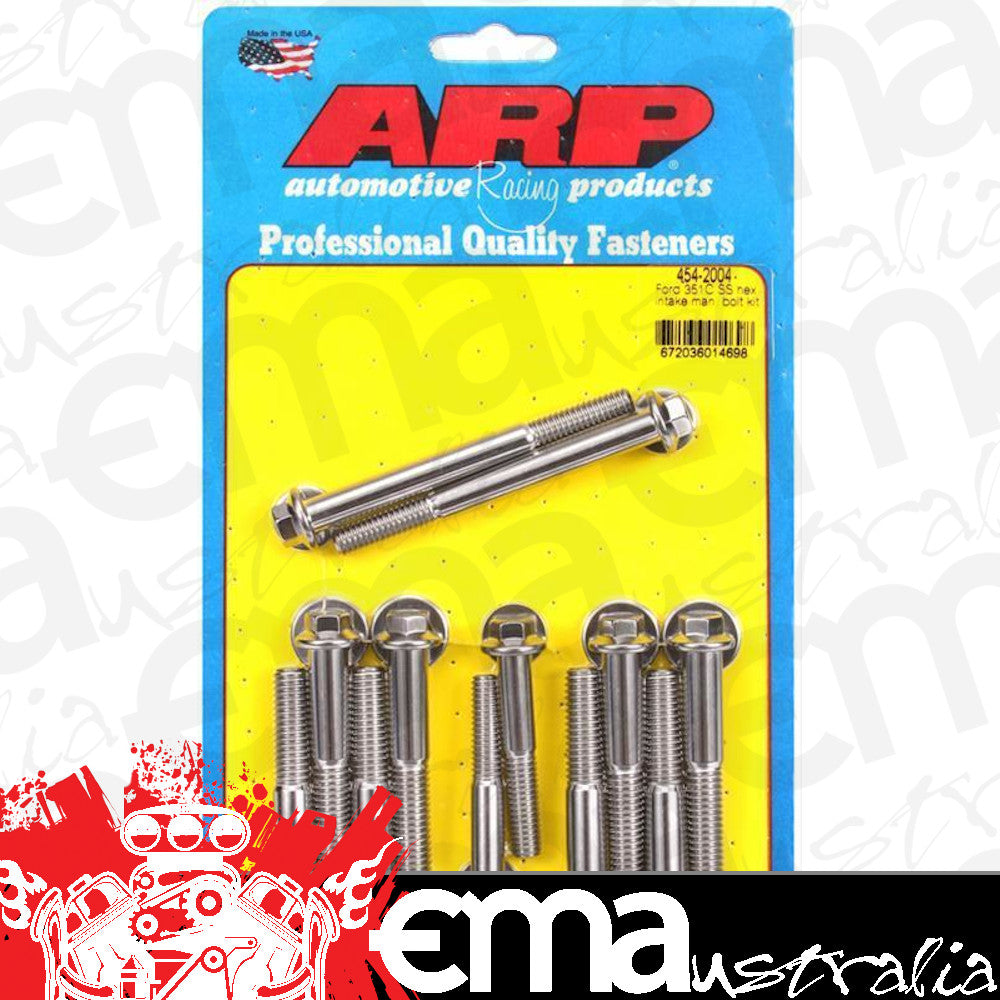 ARP 454-2004 Ford 351C SS Hex Intake Manifold Bolt Kit
