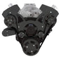 CVF B-454-WRAPTOR-ACO-EWP Black Serpentine System for 396 427 & 454 - AC & Alternator w/ Electric Water Pump - All Inclusive