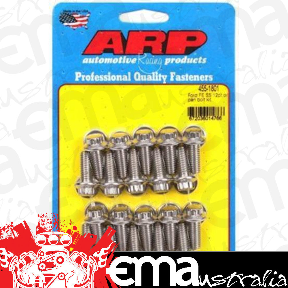 ARP 455-1801 Ford Fe SS 12PT Oil Pan Bolt Kit