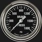 Classic Instruments HR367SLF Hot Rod 2 5/8" Brake Pressure Gauge