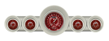 Classic Instruments CH59V8RS65 V8 Red Steelie 1959-1960 Full-size Chevy