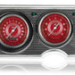 Classic Instruments CV64V8RS V8 Red Steelie 1964-65 Chevelle Package