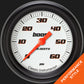 Classic Instruments VS343WBPF Velocity White 2 5/8" Boost Gauge, 60 psi