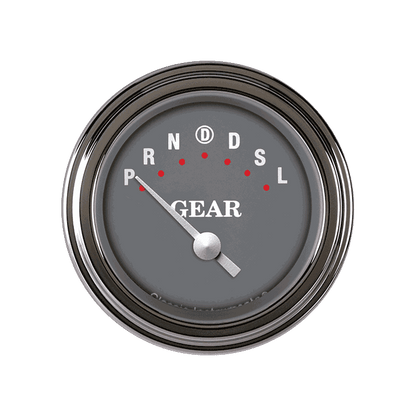 Classic Instruments SG06SLF SG - Gear Indicator Gauge w/ Overdrive 2-1/8"