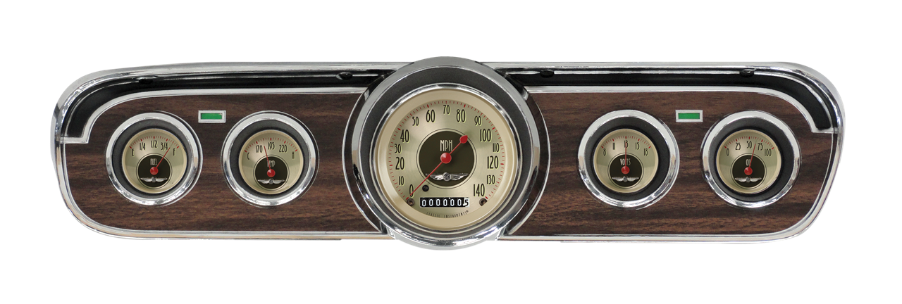 Classic Instruments MU65AN00 All American Nickel 1965-66 Mustang Package