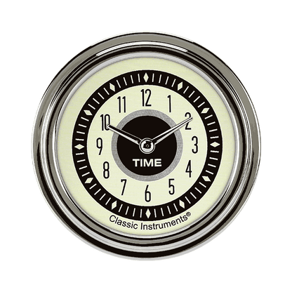 Classic Instruments NT92SLC Nostalgia VT 2 5/8" Clock