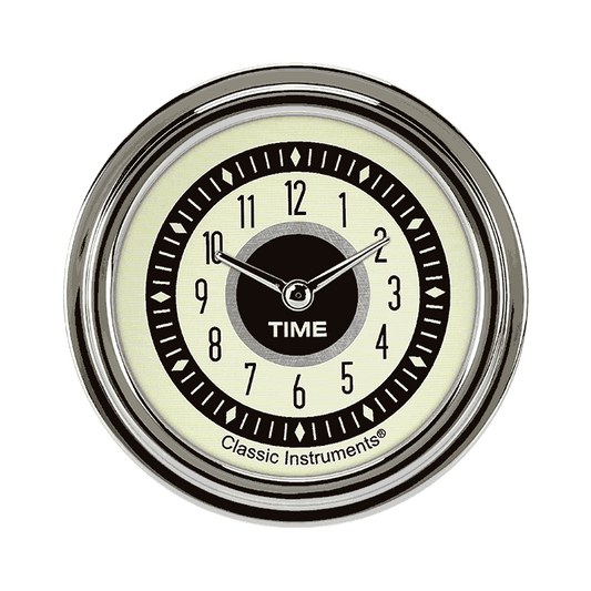 Classic Instruments NT92SLC Nostalgia VT 2 5/8" Clock